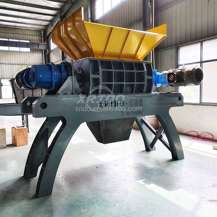 High Efficiency Metal Crusher Machine Recycling Crushing Machines Used Clothes Recycling Textile Shredder Machine