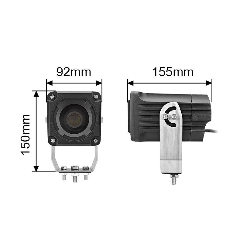 Factory Customized Vehicle LED Gobo Projector Light 10-80V