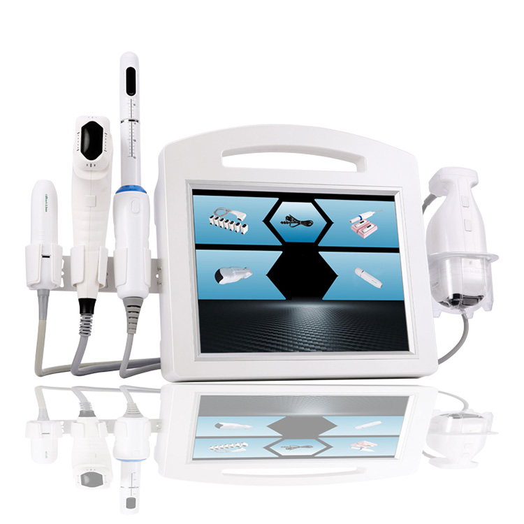 5 In 1 / 4 In 1 Hifu Lipo Slimming Machine 4D Ultra Sonic Hifu Therapy For Face Lift Tighten Skin Fat Loss Machine
