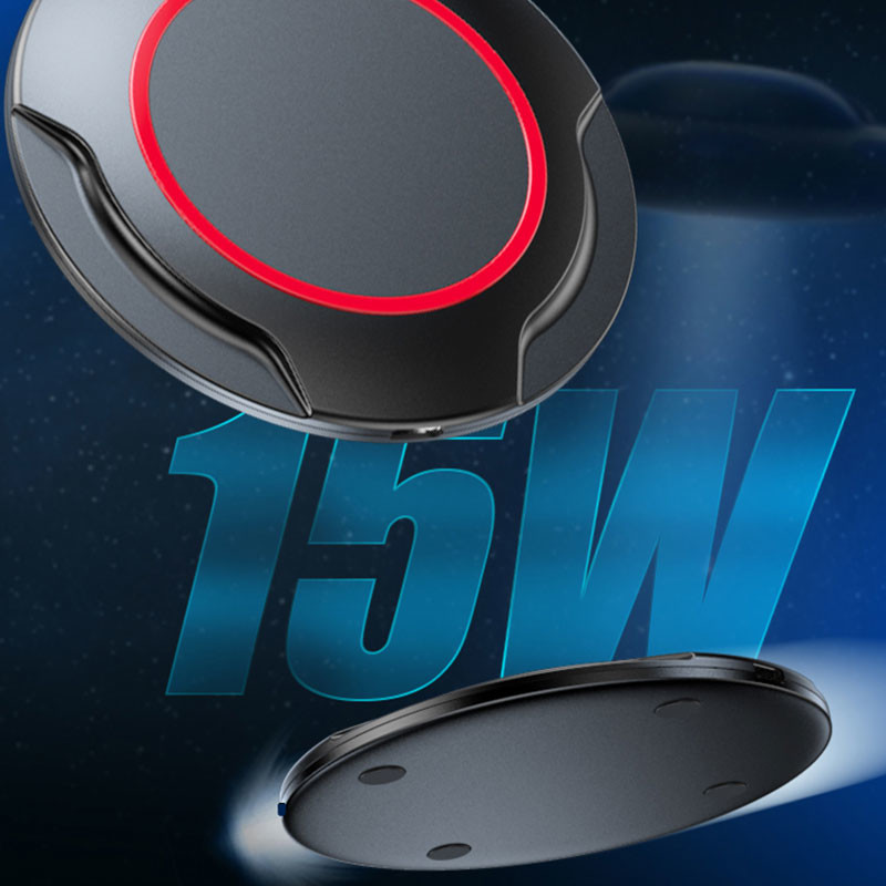 Fast Universal 15W Desktop Wireless Charger Type C Input Interface