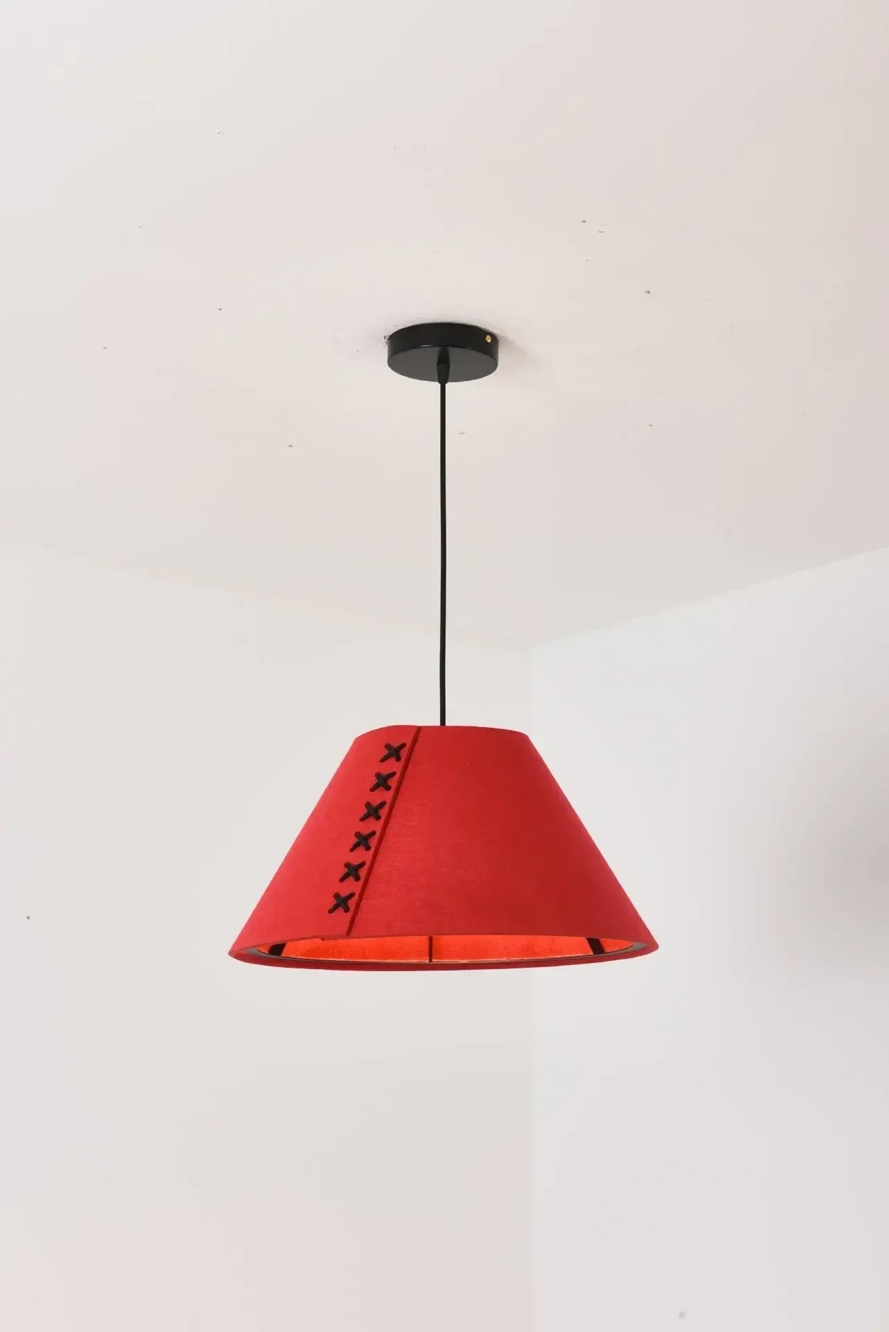 Modern Dome Chandelier For Living Room Dining Room felt Pendant Lamps(WH-AP-566)