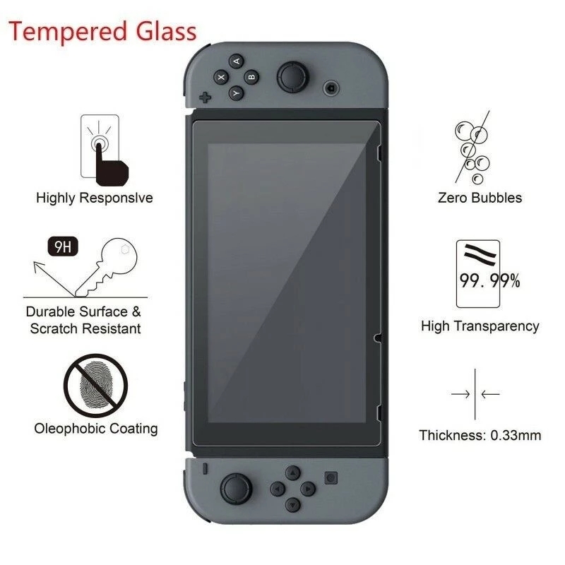 8 in 1 game accessory Set For Nintendo Switch Travel Carrying Case Accessories Kit Screen Protector Case Charging Cable