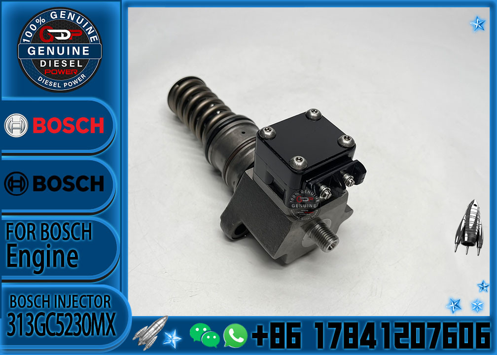 Common Rail Fuel Injector 313GC5230MX for DAF CF 9.2d 12.13d Engine PE XE-C Euro Engine