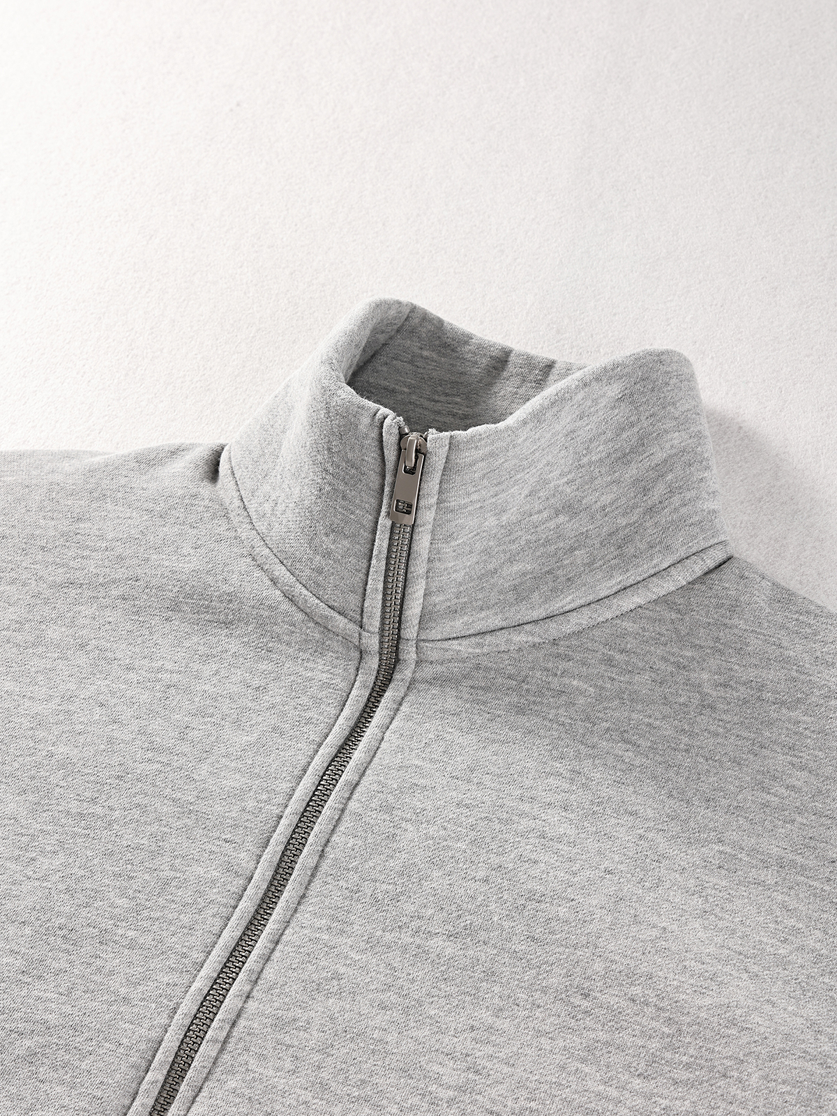 Streetwear Designers Zipper Sweatshirt Thick Men's Sport Pullover Oversized 360g Polar Fleece Knitting Pullover