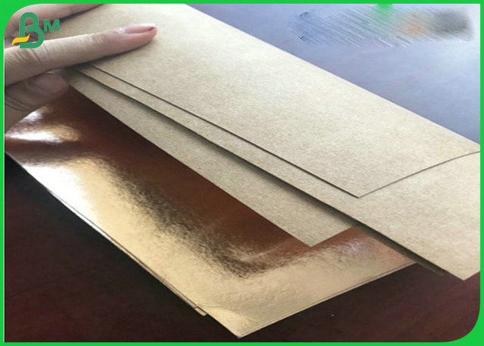 Various Color 0.3mm 0.55mm thick Recyclable Washable Kraft Paper For Totebag