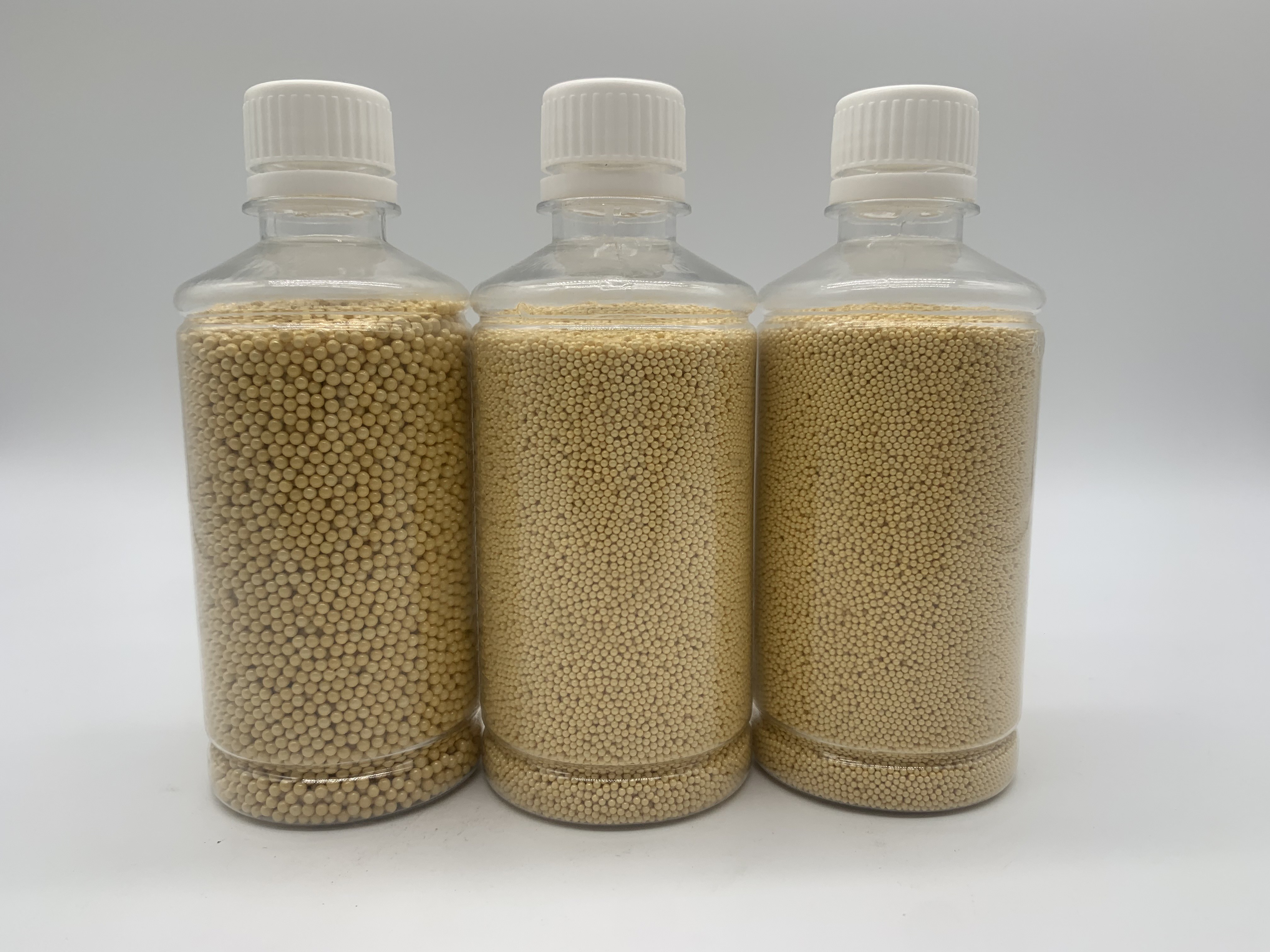 Golden Cerium Oxide Stabilized Ceria Zirconia Ceramic Beads Grinding Media Ball For Milling