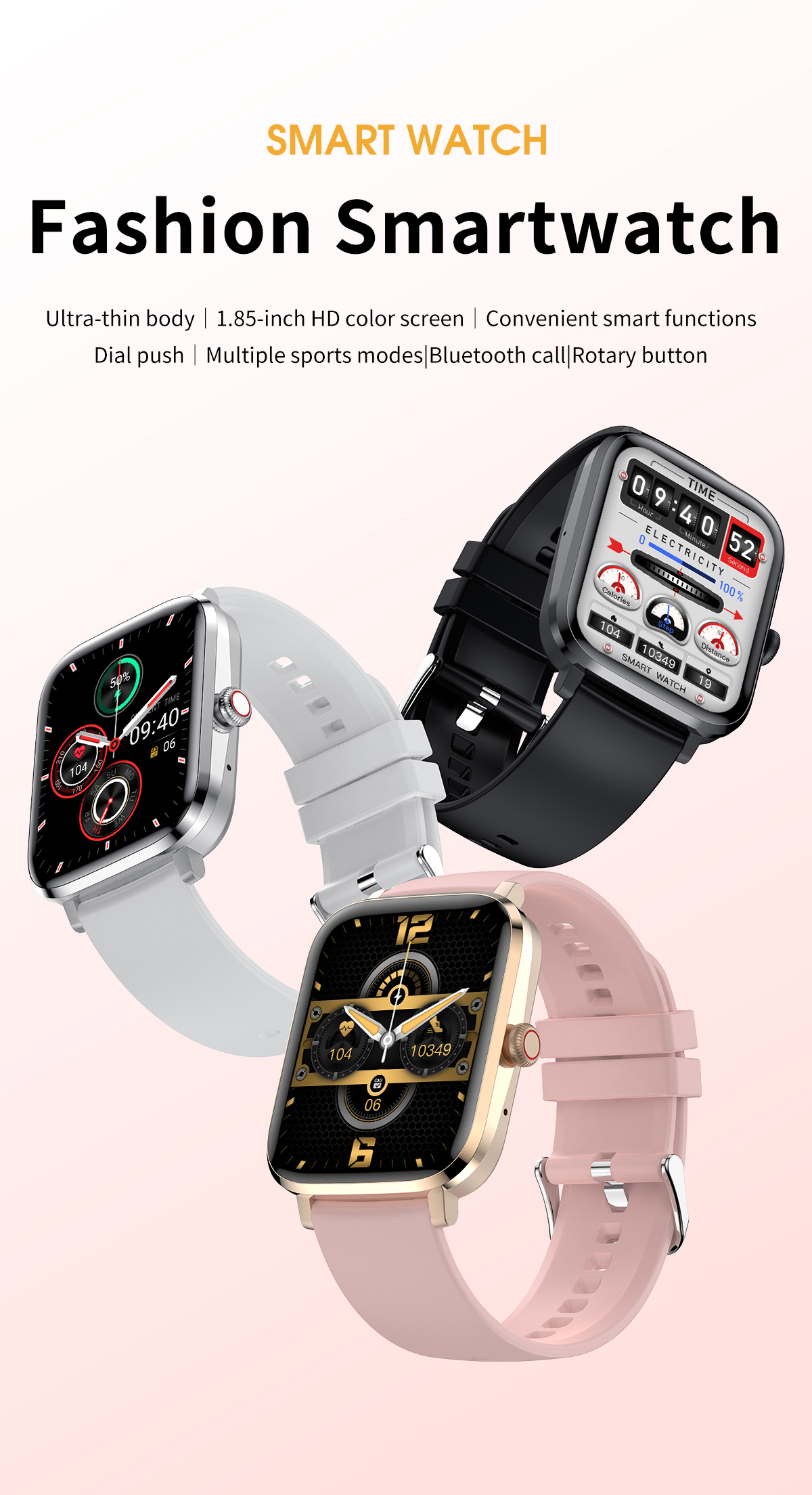 Gps Kids Smart Watch Fitness Tracker Sports Watch Heart Rate Blood Pressure Smart Bracelet For Android Ios