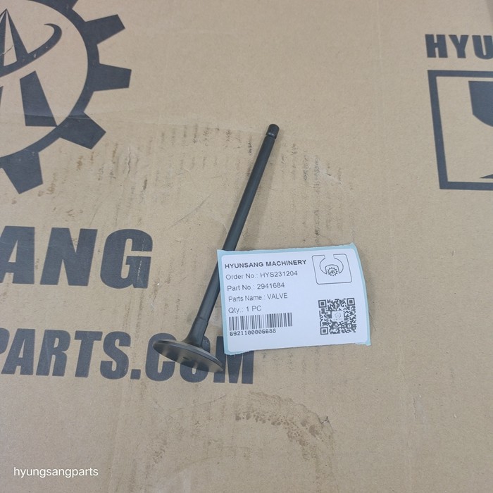 Exhaust Valve 294-1685 2941685 Intake Valve 294-1684 2941684 For 312D 323DL