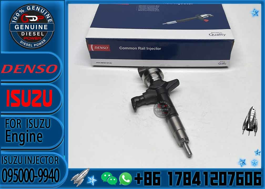 Diesel Fuel Injector Common Rail Injector Assembly 095000-9940 8-98246130-0 8982461300 0950009940 for ISUZU 4JJ1 D-max 3