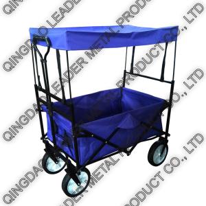 Buy cheap Folding Utility Wagon with Canopy &amp; Expanded Handle - TC1011D ET product