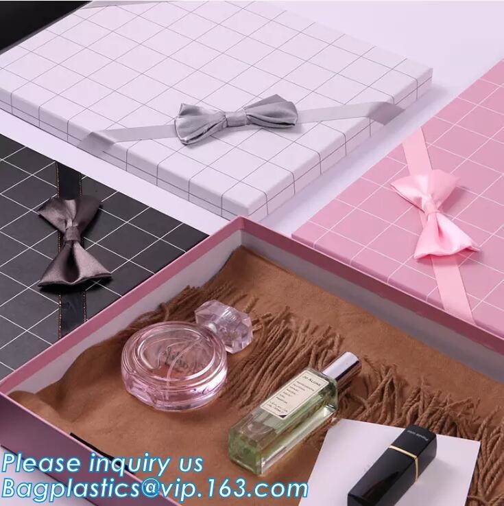 custom luxury matte black flip top box cardboard paper gift box with ribbon blister for red wine packaging box bagease