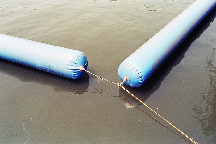 Inflatable Salvage Tubes Inflatable Elongated Pontoon for Underwater Works