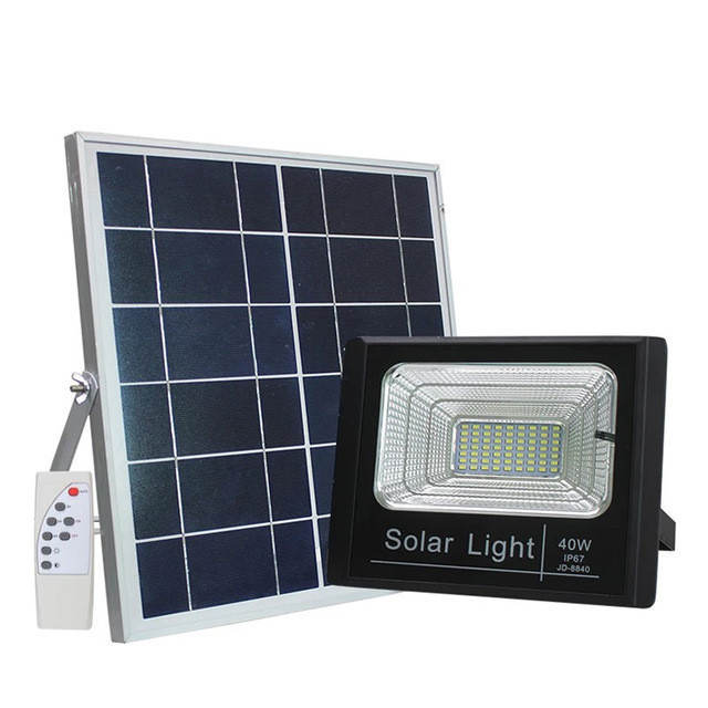 CRI80 200W Solar LED Flood Light / 120 Degree Beam Angle Solar Dusk To Dawn Lights