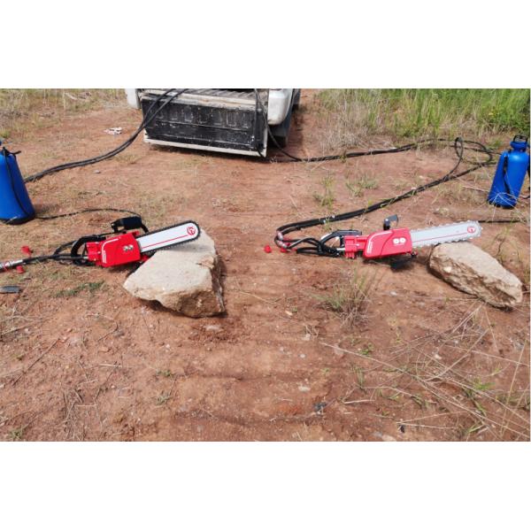 10.5-14Mpa Gasoline Chain Saw 26-34Lpm for Reinforced Concrete Rock