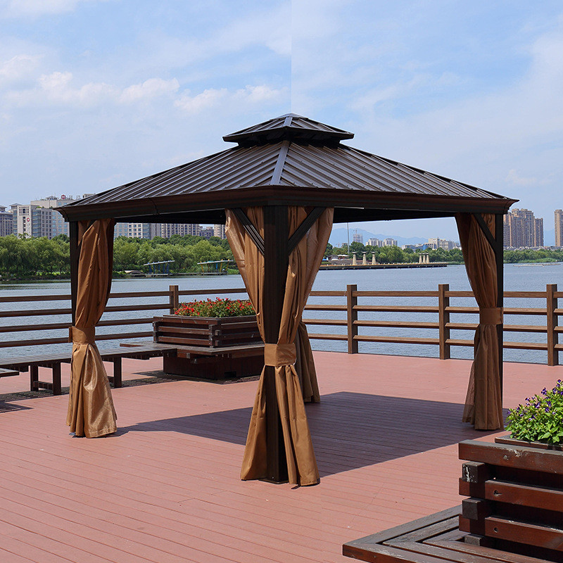 Square Aluminum Hardtop Pergolas Game-Changer For Outdoor Spaces