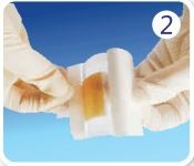 Medical consumables 5*10 cm Advanced Hydrocolloid wound patch with thin border