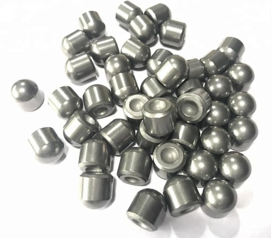 Spherical Buttons / K10 Grade Cemented Carbide Buttons For Drill Middle And Hard Rock