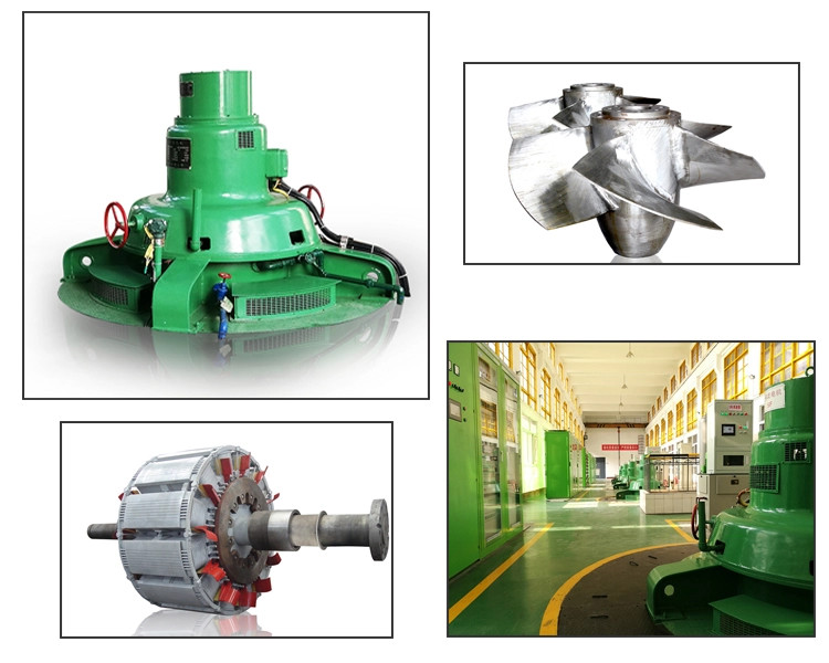 Micro Kaplan Hydro Turbine Generator , Low Head Water Turbine Generator