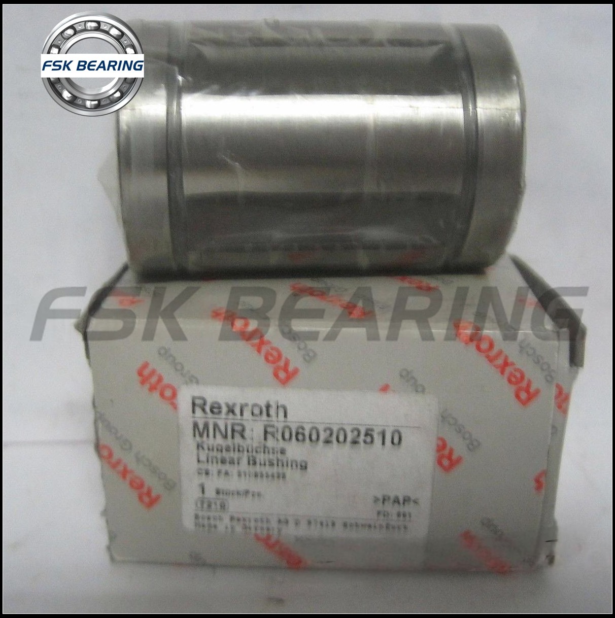 Standard R060002000 REXROTH Linear Bearing R0602 Series Without Wiper Seals
