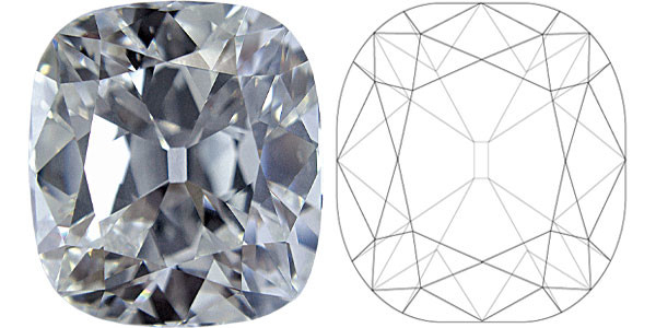 Large Size 4CT+ Cushion Shape CVD Lab Grown Diamond Prime Source Factory