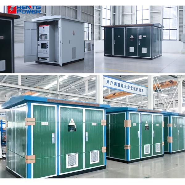 Customizable Box Type Substation with Copper Coil and 1600kVA 10kV for High Efficiency Power Distribution