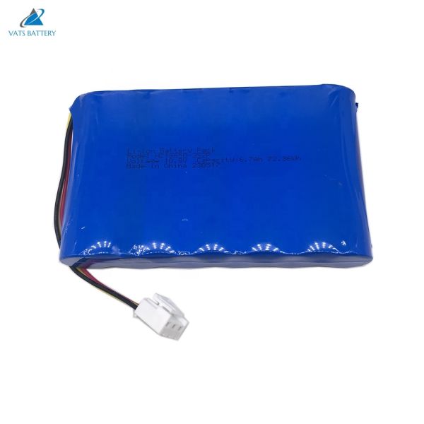 Custom 18650 lithium ion battery pack technical specifications