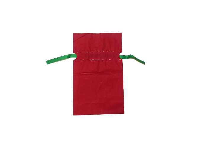 Small Plastic Drawstring Bags Reusable CPE Printing Rope Bag