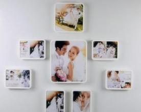 Buy cheap Frameless Wall Mounted Acrylic Photo Frames 5x7 Picture Frames For Home Decoration product