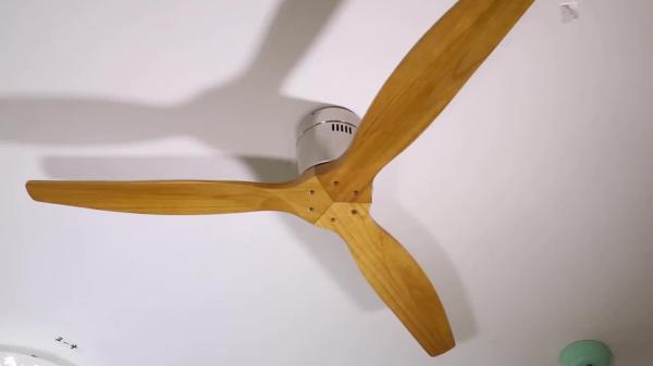 RoHS Natural Wood 75w Modern 5 Blade Ceiling Fan 42 Inch Ceiling Fan Light