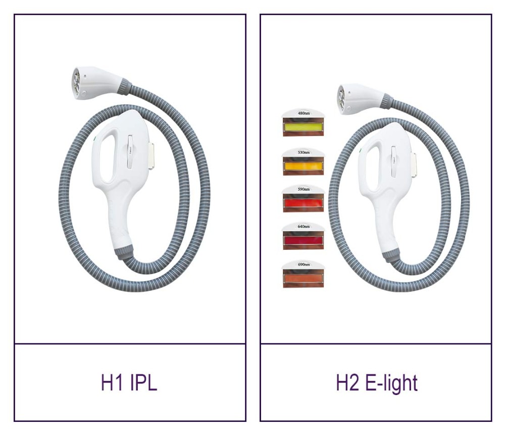 Pigment Reduction IPL RF Beauty Equipment 2500w Output Power 4 - 8mm YAG Spot Diameter