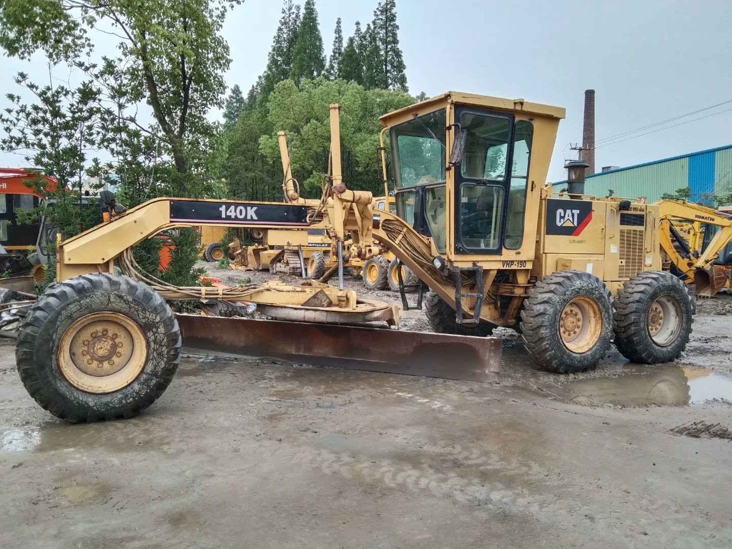 Original Paint Used CAT 140k Motor Grader For Sale/Used CAT Motor Grader With Powerful Engine