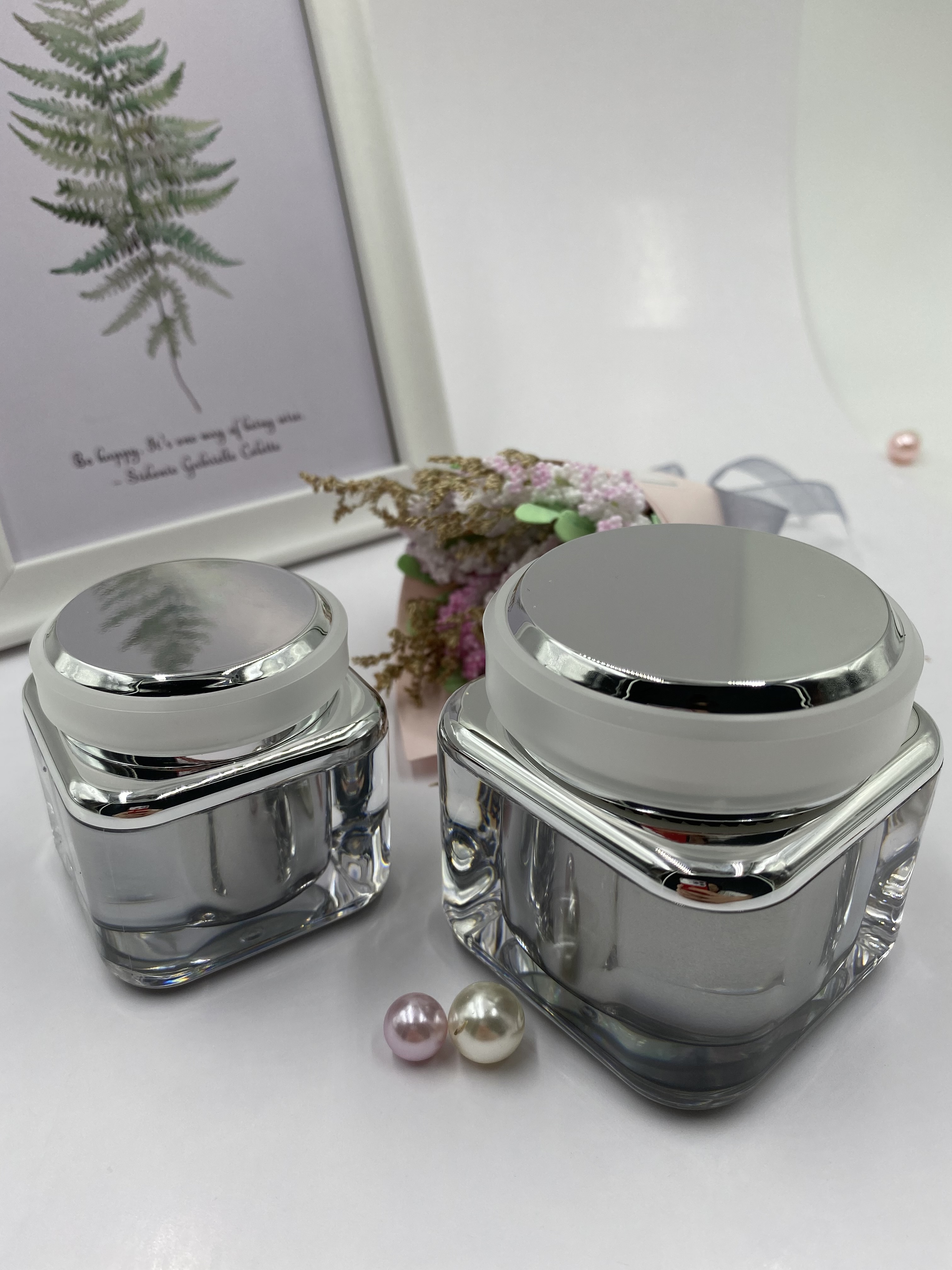 Hot Selling Luxury Cosmetic Jar Body Butter Jars Jars For Cosmetics
