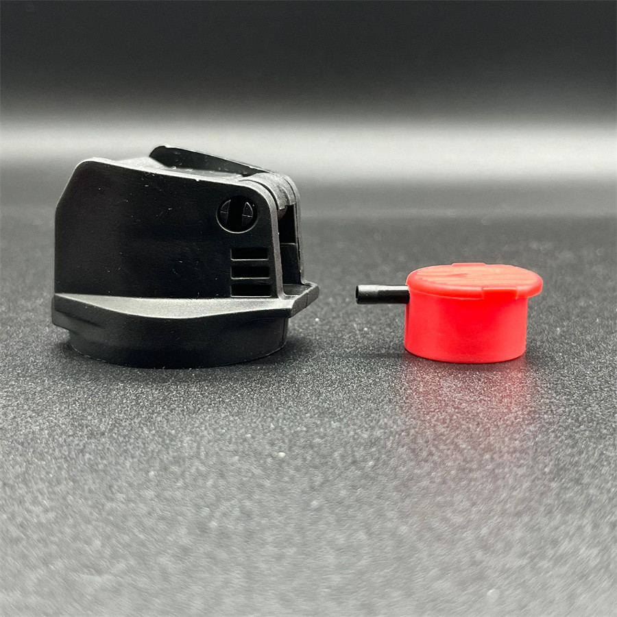 Robust Male Pepper Spray Gun Valve Cap for Tactical Defense - Secure Fit and High-Performance Release