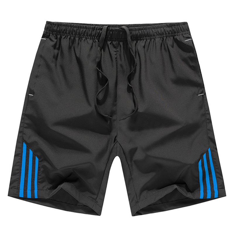 Polyester Men'S Workout Shorts Plus Size Comfortable Male Beach Pants