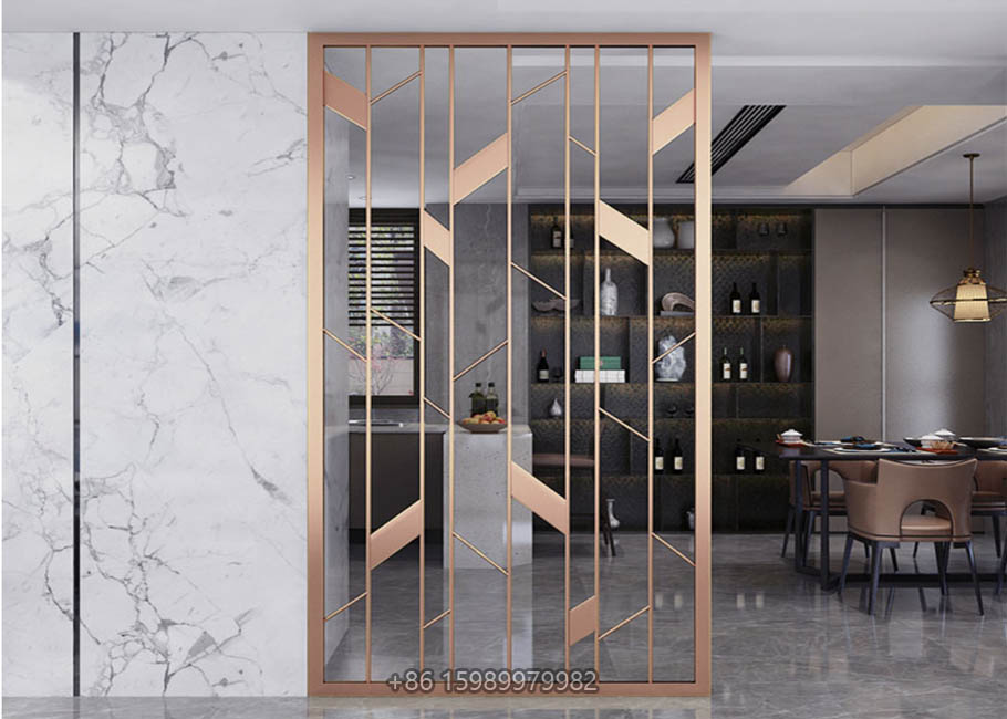 metal room divider screen