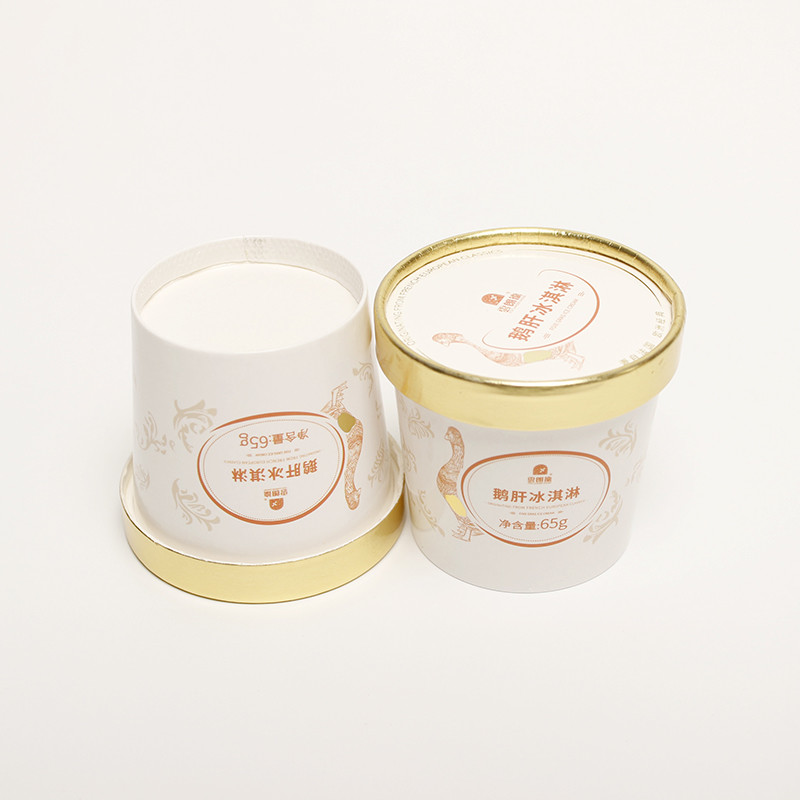 12oz Custom Paper Ice Cream Cups