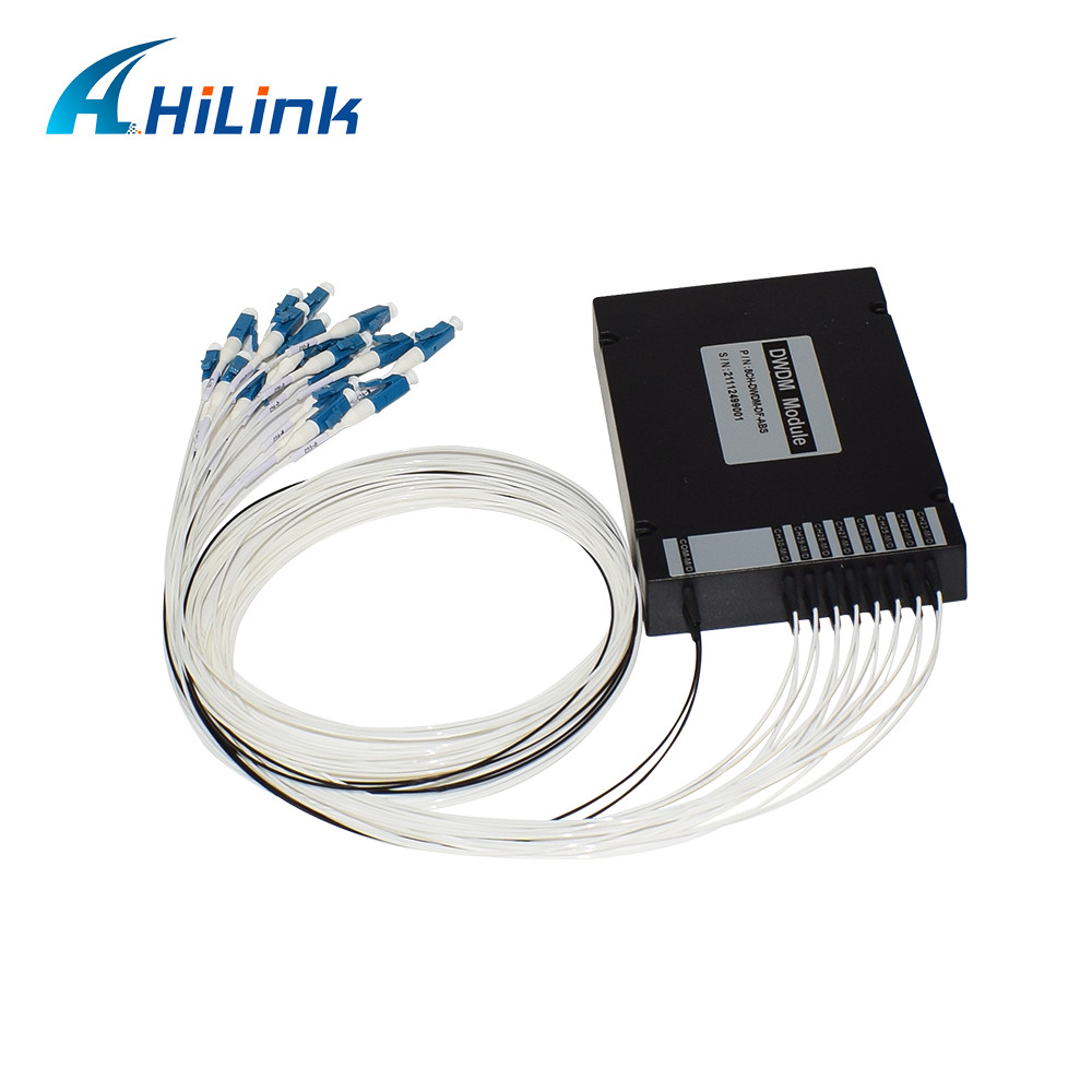 Fiber Optic Mux And Demux CH23-CH30 ABS Box 8CH DWDM Module