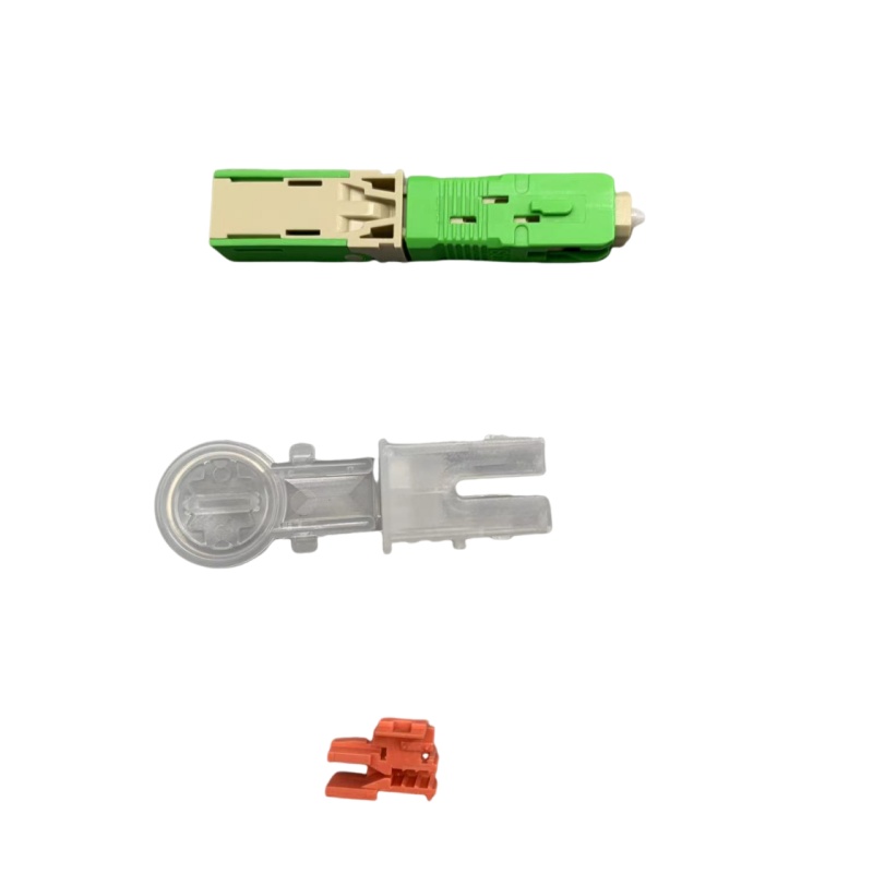 APC/UPC Duplex Simplex Fast Connector for Waterproof Drop Cable Fiber Optic Equipment