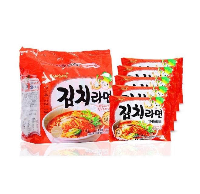 Bag With Valve Nongshim Instant Noodles Packing Bag Logo Print and Durable Material