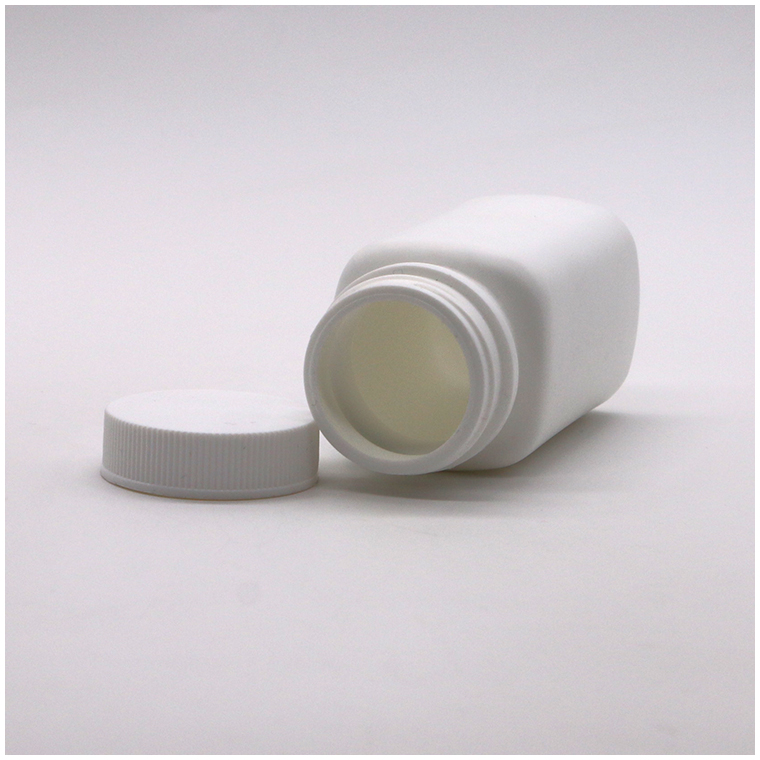Collar and Base Material HDPE 105ml Plastic Vial for Sterile Liquid Storage