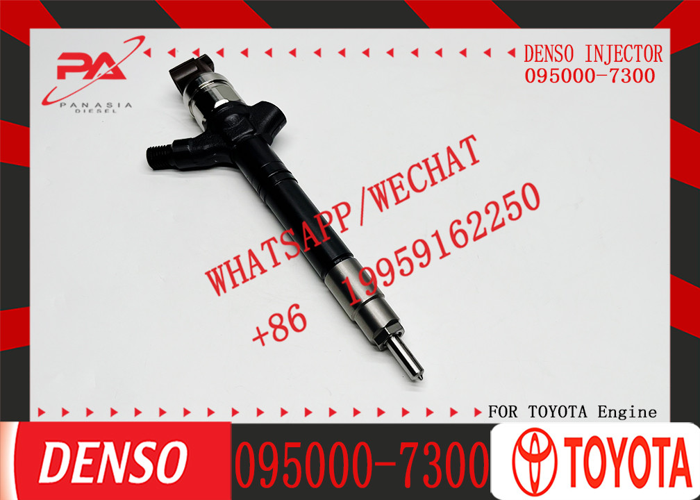 095000-7300 23670-0R140 Common Rail Injector for Toyota 2.0 D-4D Diesel Engine 1AD-FTV
