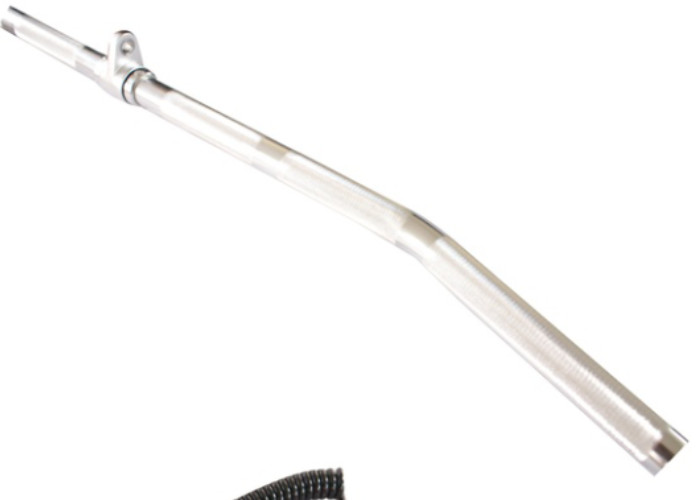 Silver Fitness Exercise Accessories Alloy Exercise Bars For Pushing / Pulling Exercise