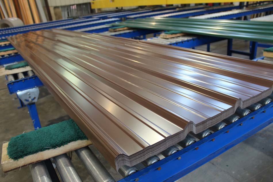 PVDF 40-years Metal Roof RAL6005 PPGL AZ150 0.60 Chromadek IBR Matt Textured Steel Sheet Z275 PPGI