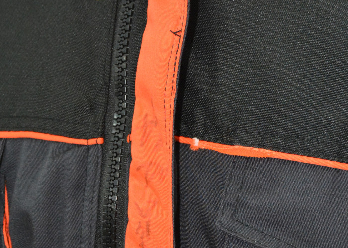Cotton Winter Workwear Clothing Padded Jacket With Hood And Oxford Reinforcement