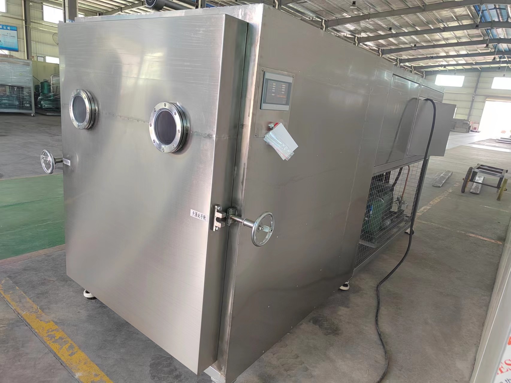 PLC Controlled Lyophilizer Freeze Dryer With Efficient Drying Time