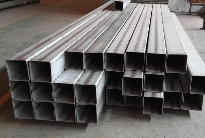 SS304 316 Nickel Based Superalloys Industrial Square Tube Bright Annealed