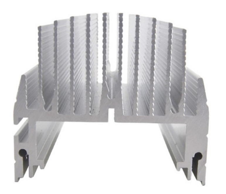 Customized Width CNC Aluminium Extrusion for Sandblasting and Customized Solutions