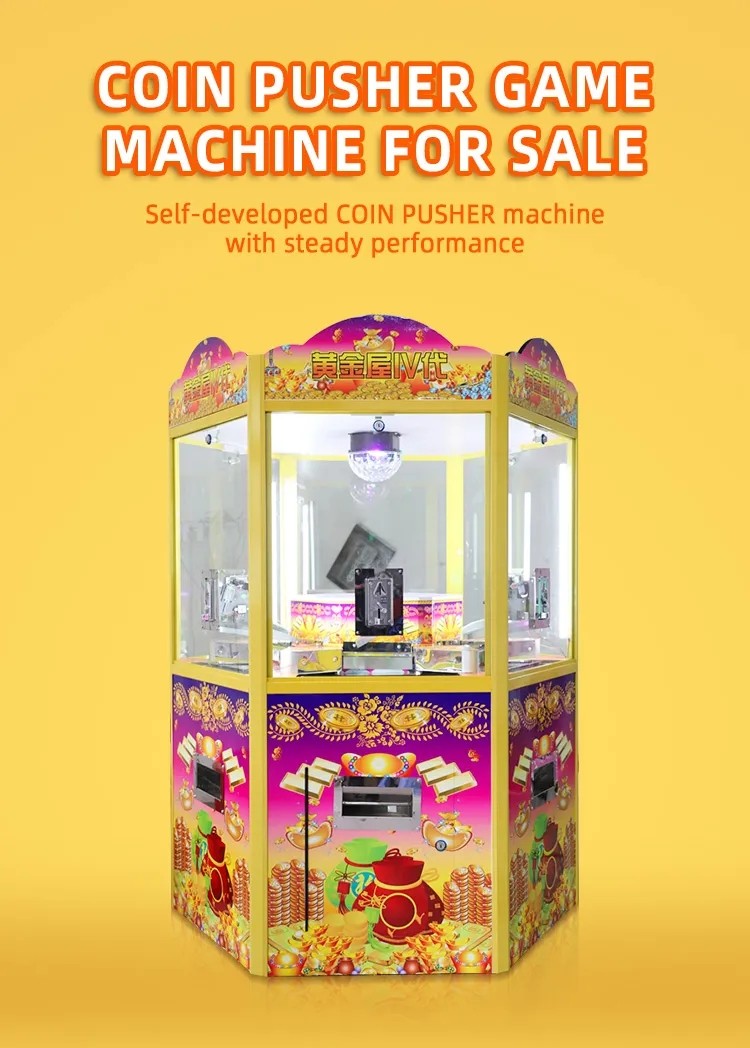 6P Unblocked Arcade Game Machine Coin Pusher Customised
