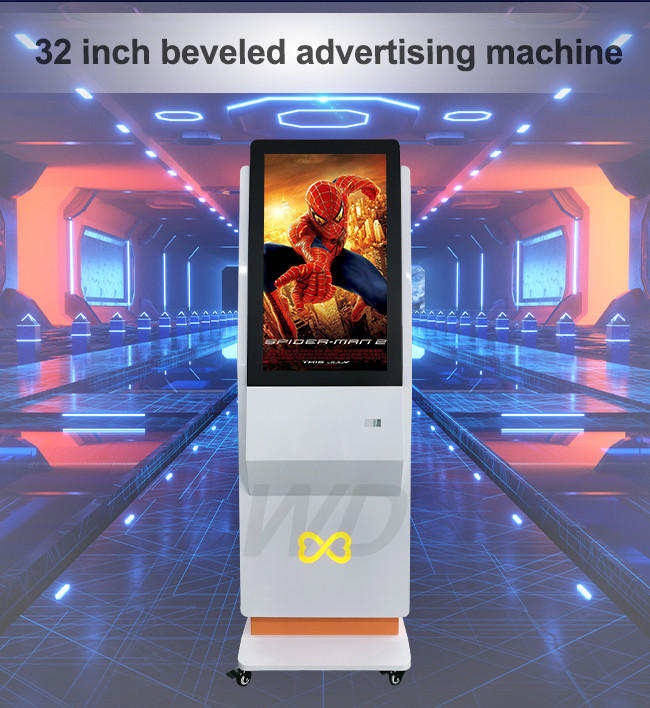 Android 2GB RAM 350 Nits Standing Digital Signage , 32 Inch Digital Signage
