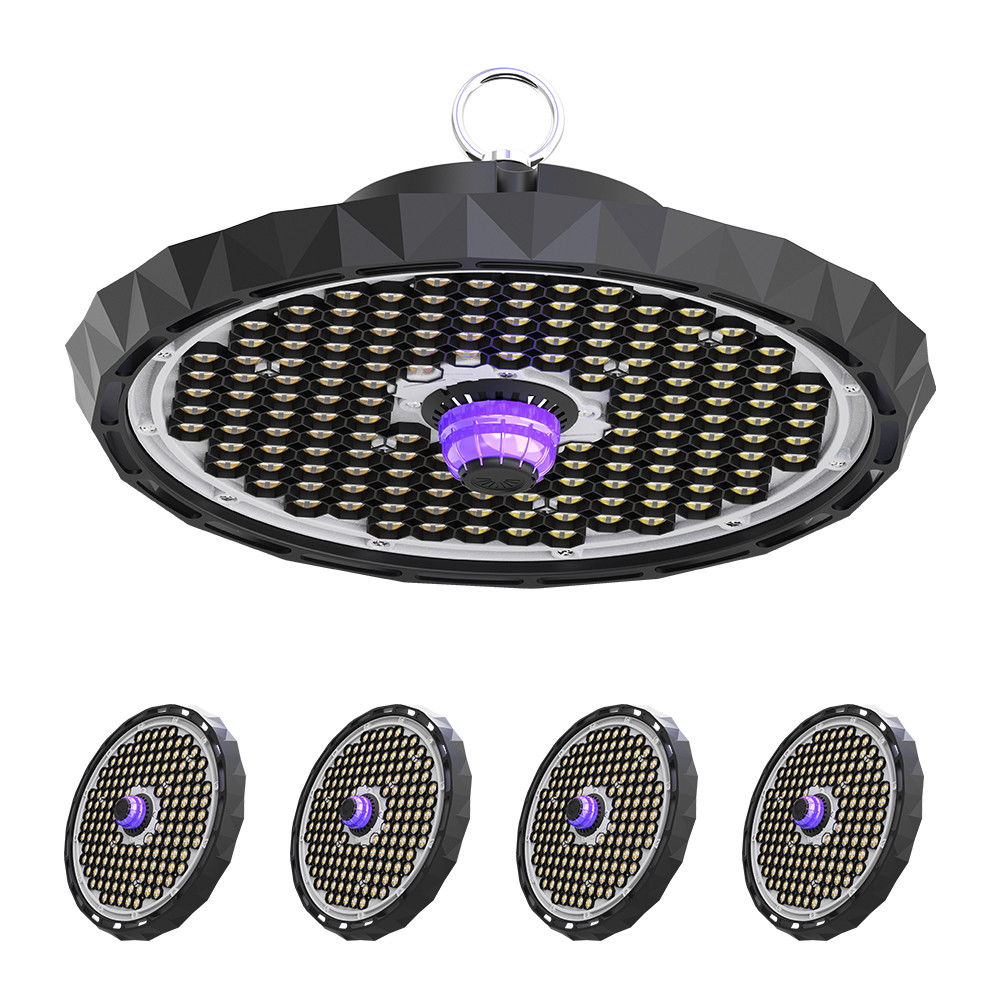 60/90° Commercial Microwave Motion Sensor LED Bay Lighting for Indoor/Outdoor Use